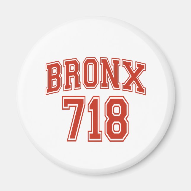 Bronx 718 Magnet (Devant)
