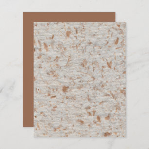 Bronze Or Blanc Texture artisanale Papier à gratte