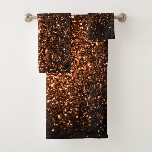 Bronze Orange parties scintillant Brown scintillen (En situation)