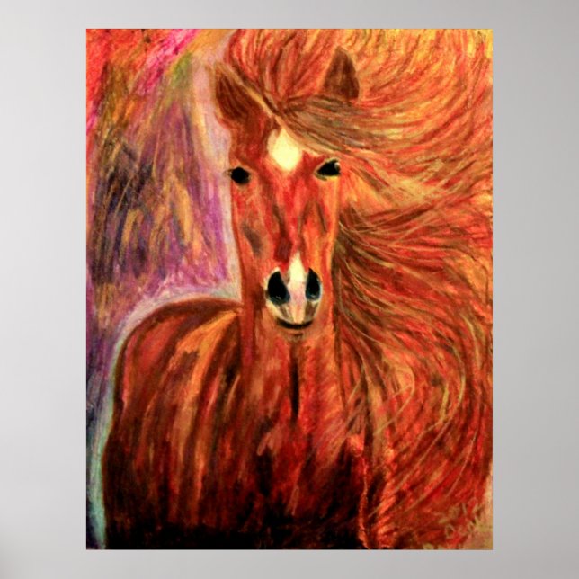 BRONZE STAR HORSE PAR DEBBIE DAVIDSOHN POSTERS CAD (Devant)