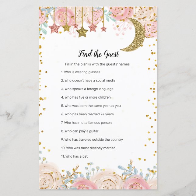 Bronzette d'or Trouvez le jeu Invité (Devant)