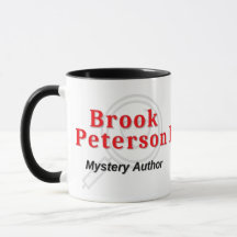 Brook Peterson Mystery Auteur Logo Mug