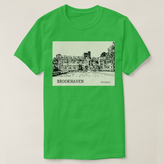 Brookhaven Georgia TShirt 1 (Design devant)