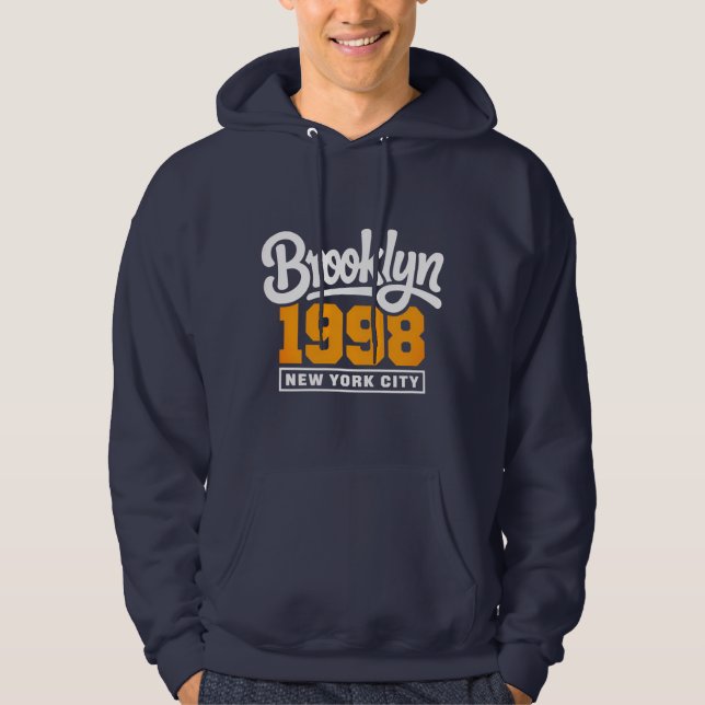 Brooklyn 1988 Hoodie Sweatshirts (Devant)