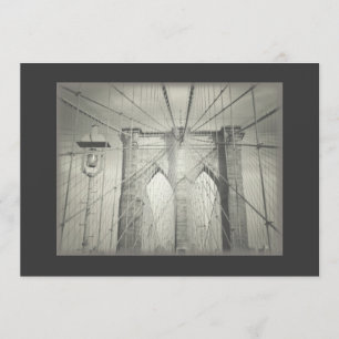 Brooklyn Bridge Faire-part de mariage - Élégant