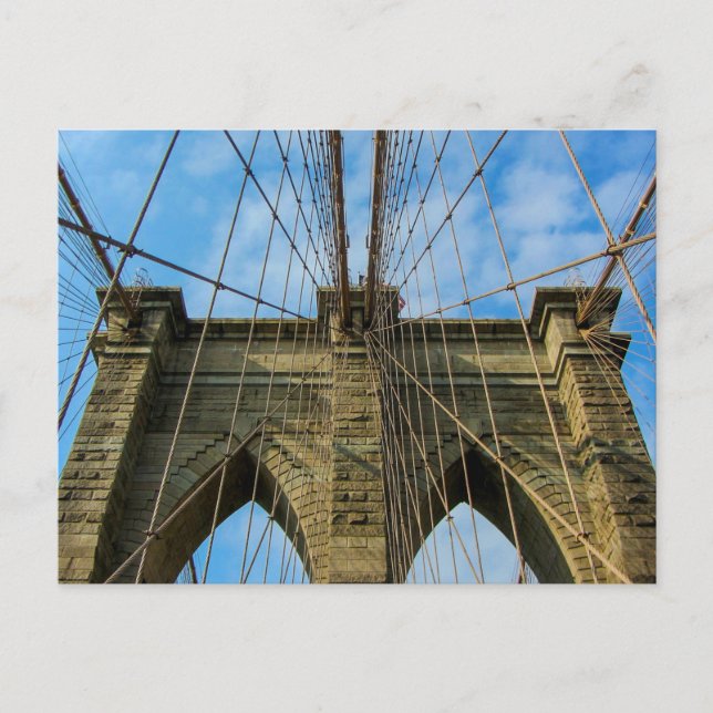 Brooklyn Bridge, New York City - Carte postale (Devant)