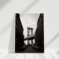 Brooklyn Bridge New York City - toile Imprimer