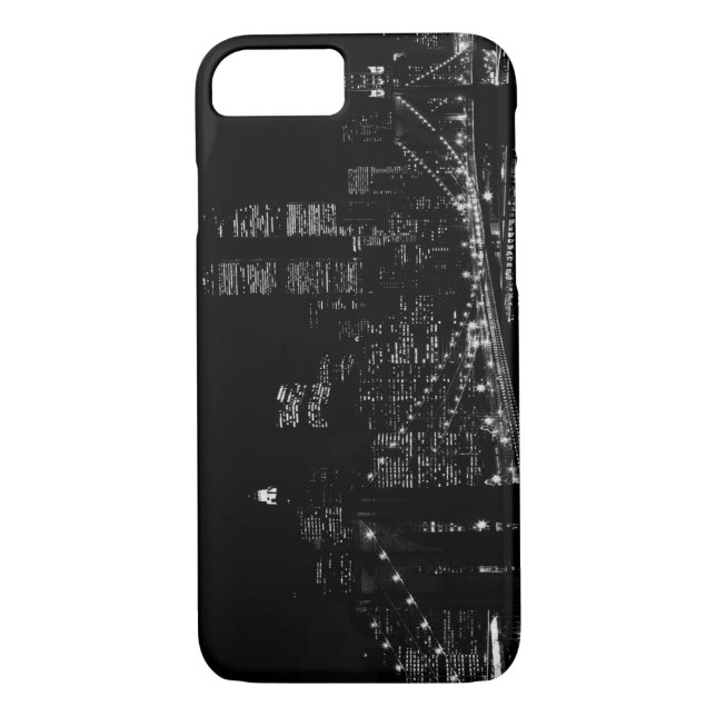 Brooklyn Bridge New York Manhattan iPhone 7 Coque (Dos)