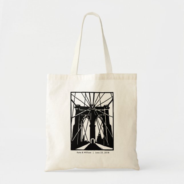 Brooklyn Bridge sac fourre-tout NYC - Personnalisa (Devant)