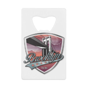 Brooklyn Design argent métal