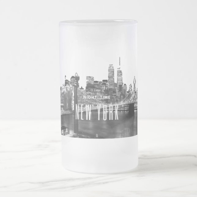 Brooklyn Pont Verre Froid Beer Mug (Centre)