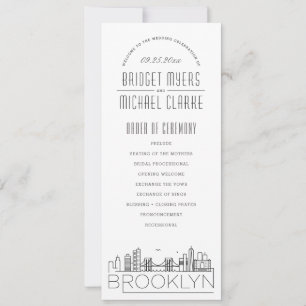 Brooklyn Programme Moderne de Mariage Déco