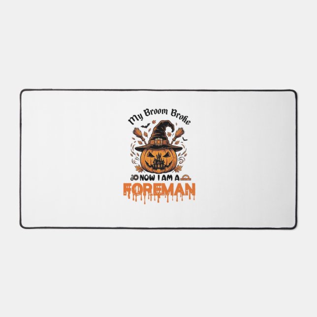 Broom Broke Now Am Foreman Halloween Pumpkin_1 (Recto)