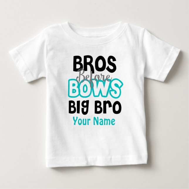 Bros avant les vaches Big Brother T-shirt personna (Devant)