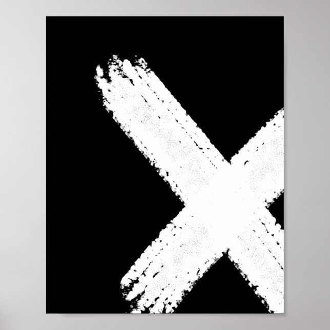 Brosse Abstraite Impression 1 - inversée (Devant)