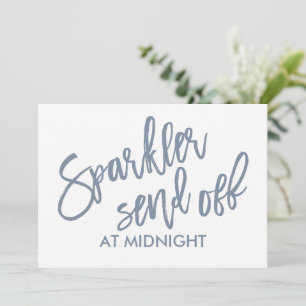 Brosse d'affichage 5X7 Sparkler - (bleu foncé)