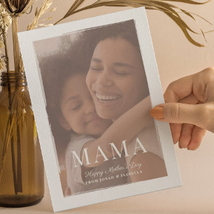 Brosse la carte de la fête des mères de maman