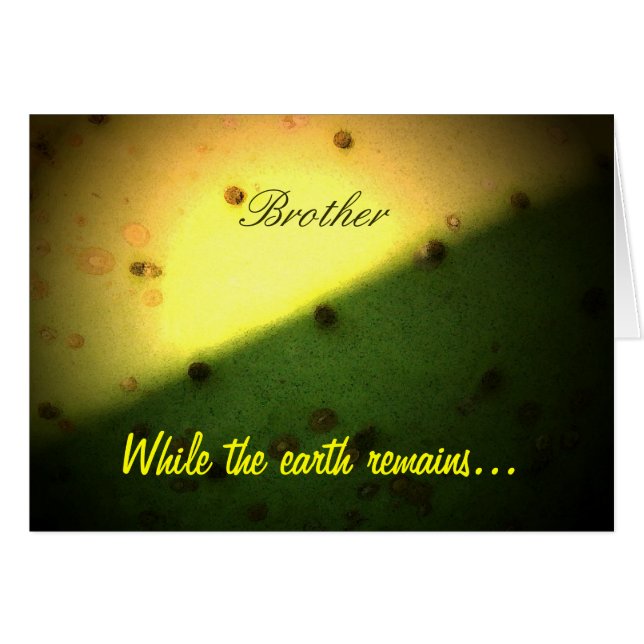 Brother Card (Devant Horizontal)