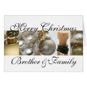 Brother & Family Joyeuse carte de Noël
