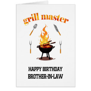 Brother In Law Grill Master Anniversaire
