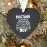 Brother of the Birthday Boy Matching jeu vidéo<br><div class="desc">Brother of the Birthday Boy Matching Video Game Fait un grand cadeau pour le fils d'une mère qui est enceinte. Fait un grand cadeau pour l'anniversaire d'un frère aussi. Le meilleur cadeau insolite pour les amis collègues et membres de la famille à Noël,  grâce à des vacances d'anniversaire d'halloween.</div>