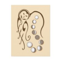 Brother Owl : Carte postale Soeur Moon