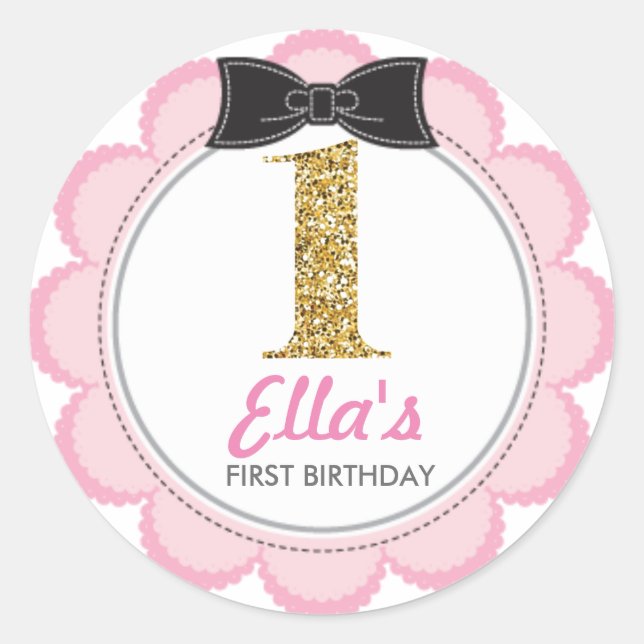 Broussage et Parties scintillant d'or autocollants (Devant)