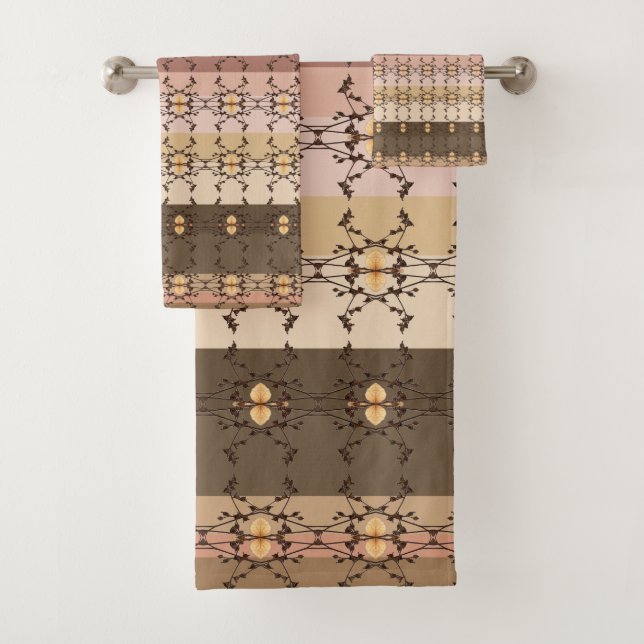 Brown And Peach Stripe (En situation)