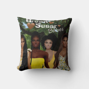 Brown Babes sucre Coussin 5