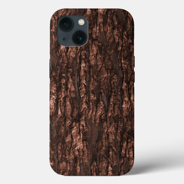 Brown Bark Camo coque iphone (Verso)