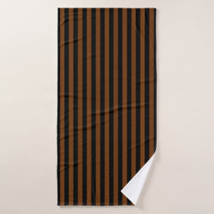 Brown noir rayures Motif sans couleur