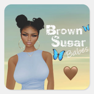 Brown Sugar Babes Stickers 3