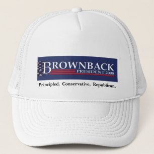BROWNBACK POUR le PRÉSIDENT casquette