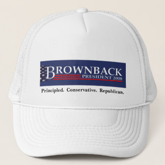 BROWNBACK POUR le PRÉSIDENT casquette