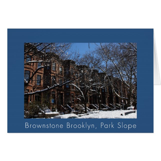 Brownstone Brooklyn, NY (Devant horizontal)
