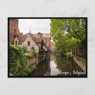 Bruges, Belgique. Brujas, Belgique Carte postale