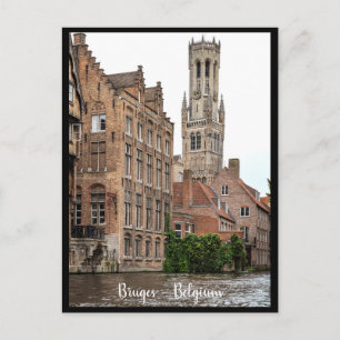 Bruges, Belgique. Brujas, Belgique Carte postale