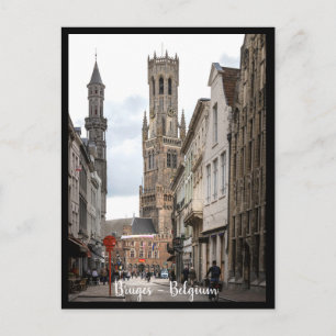 Bruges, Belgique. Brujas, Belgique Carte postale