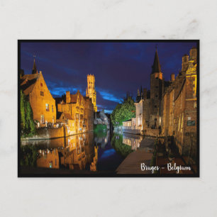 Bruges, Belgique. Carte postale Brujas, Bélgica