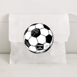 Bruh. Anniversaire Soccer stickers Round