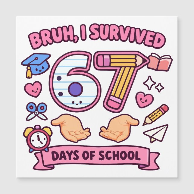 Bruh j'ai survécu 67 jours d'école (Devant)