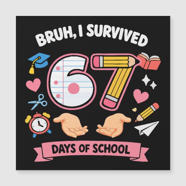 Bruh j'ai survécu 67 jours d'école (Devant)