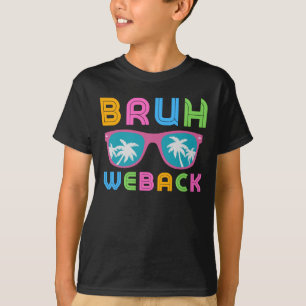 bruh nous soutenons les t-shirts pour enfants