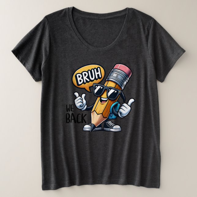 Bruh On Rentre, De Retour À L'École Professeur  (Design devant)