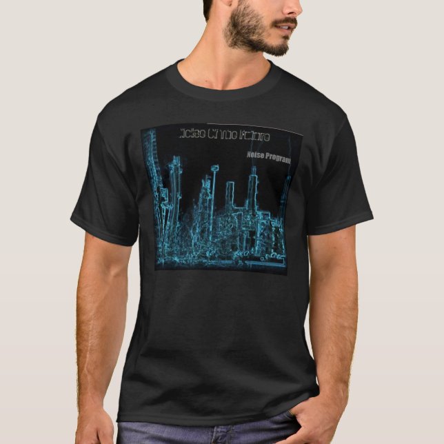 Bruit du futur T-shirt "négatif" (Devant)