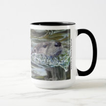 Bruits de loutre !  tasse de 15 onces