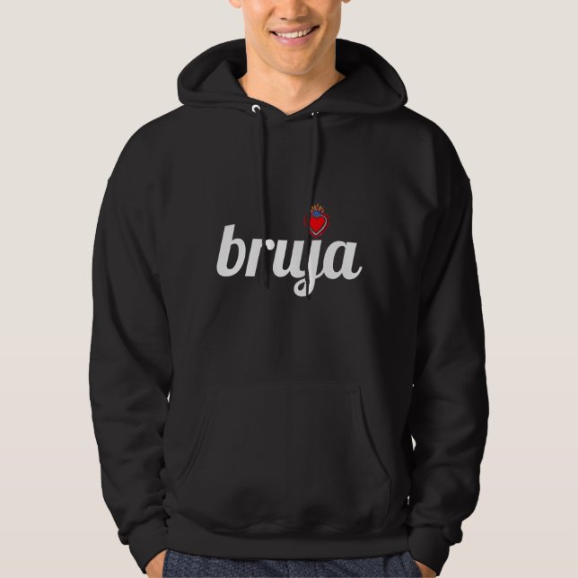 BRUJA AVEC SWEAT - SHIRT À CAPUCHE DE COEUR MILAGR (Devant)