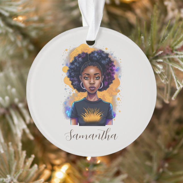 Brûler une femme africaine (Arbre)