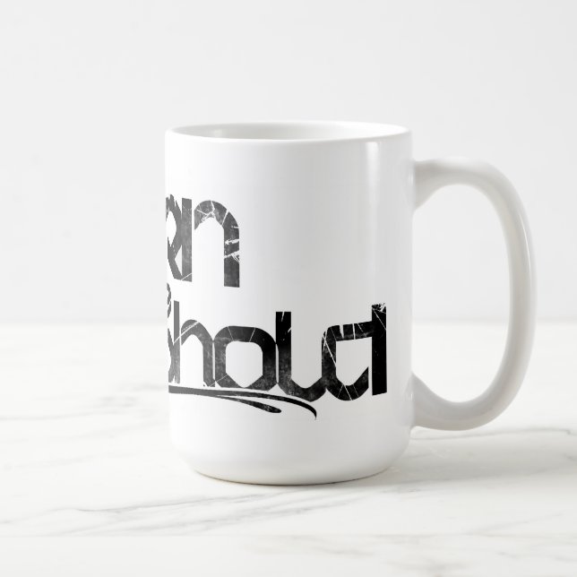 Brûlez la tasse de café de seuil (Droite)