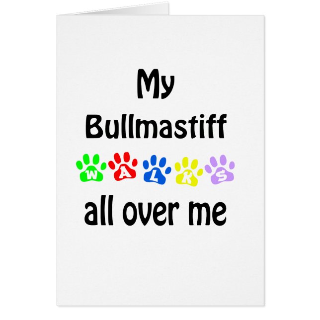 Brullmastiff Walks Design (Devant)